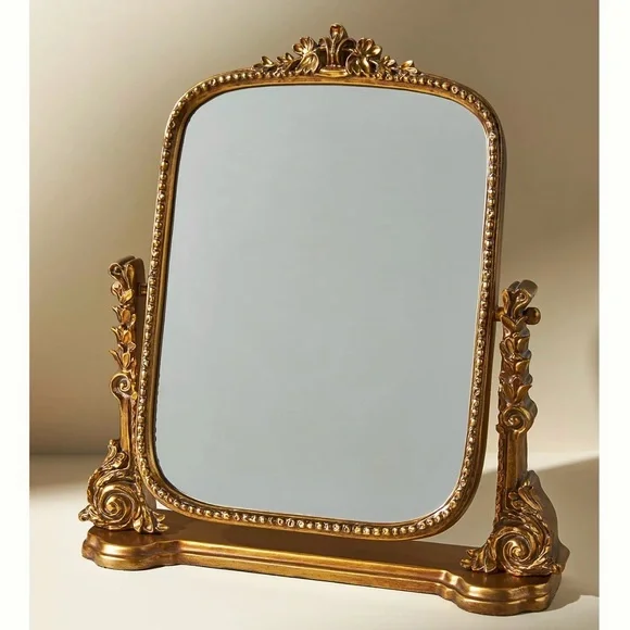 NWOT Anthropologie The Gleaming Primrose Vanity Mirror - Picture 1 of 8